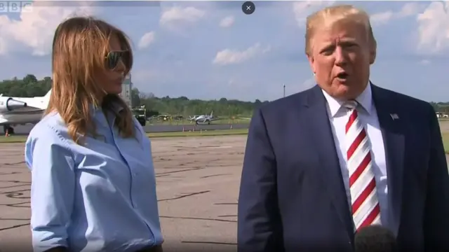 Pirezedaant Tiraamp, "jibbinsi biyya kana keessatti bakka hin qabu' jedhan.