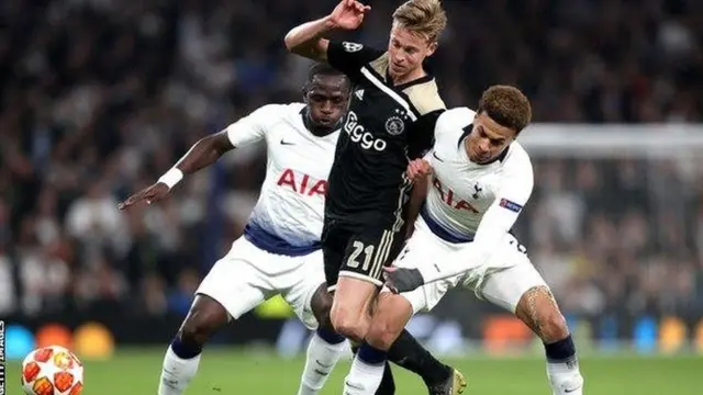 Kiungo wa kati wa Ajax Frankie De Jong atajiunga na Barcelona mwisho wa msimu huu