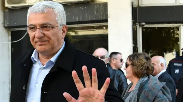 лидера "Демократического фронта" Андрия Мандич