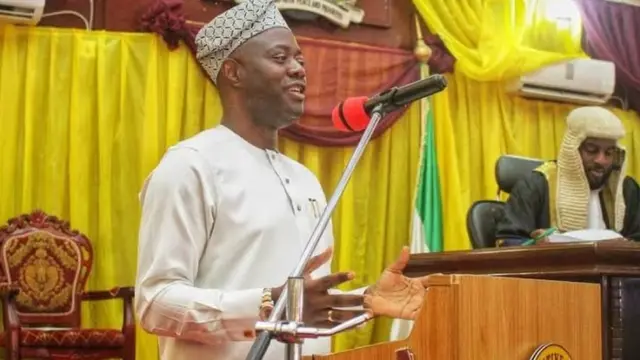 Gomina Seyi Makinde sọrọ lẹyin to gbe aba isuna 2021 kalẹ siwaju awọn asofin