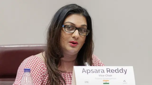 অপ্সরা রেড্ডি হচ্ছেন ভারতের কোনও জাতীয় রাজনৈতিক দলে গুরুত্বপূর্ণ পদে আসীন প্রথম রূপান্তরী নারী।