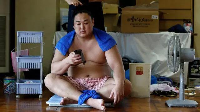 جاپان، سومو پہلوان