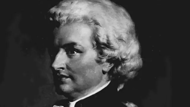 نقاشی چهرهٔ ولفگانگ آمادئوس موتزارت از یاگر ایپاک