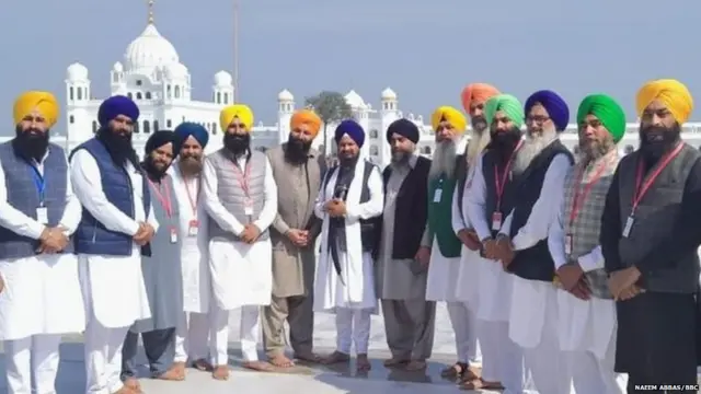 ਅਕਾਲ ਤਖਤ ਦੇ ਜਥੇਦਾਰ ਗਿਆਨੀ ਹਰਪ੍ਰੀਤ ਸਿੰਘ ਕਰਤਾਰਪੁਰ ਵਿੱਚ ਸਿੱਖ ਸ਼ਰਧਾਲੂਆਂ ਨਾਲ