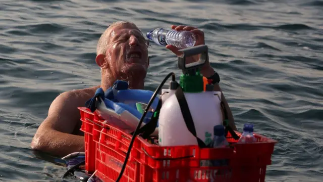 Участник заплыва