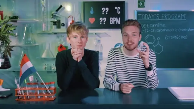 Apresentadores do Drugslab falam sobre ketamina