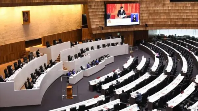 นายกฯ ใช้เวลา 1.30 ชม. ในการเสนอหลักการร่าง พ.ร.บ.งบประมาณปี 2565 ต่อสภา