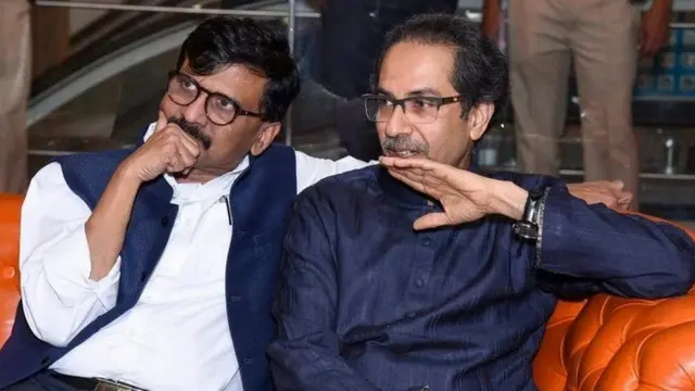 ઉદ્ધવ ઠાકરે અને સંજય રાઉત