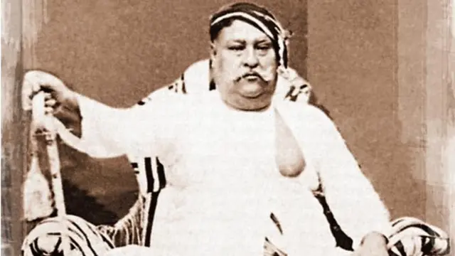 واجد علی شاہ کی کلکتے میں لی جانے والی ایک تصویر