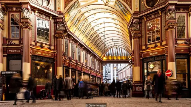 London's Leadenhall Market has long been a stronghold for those who prefer to network over drinks