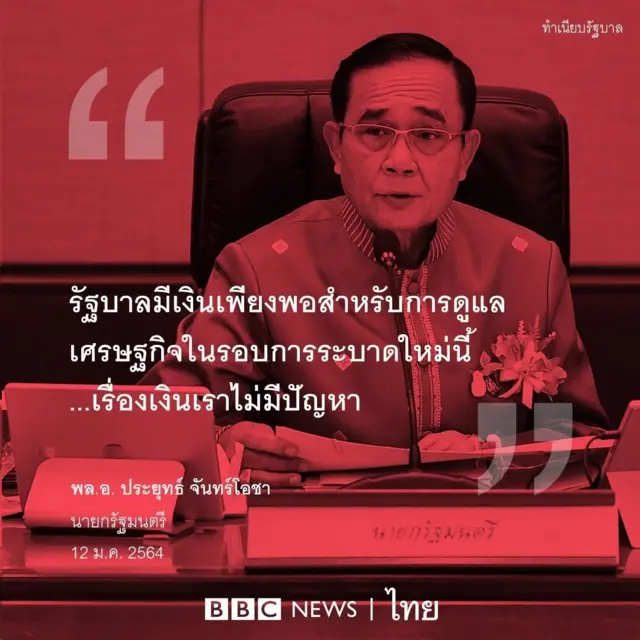 คำพูด พล.อ.ประยุทธ์