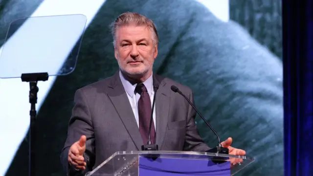 Baldwin en la gala del premio Robert F. Kennedy de derechos humanos en Nueva York.