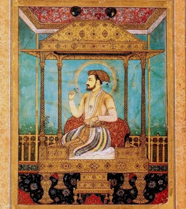 Sha Jahan en su Trono del Pavo real