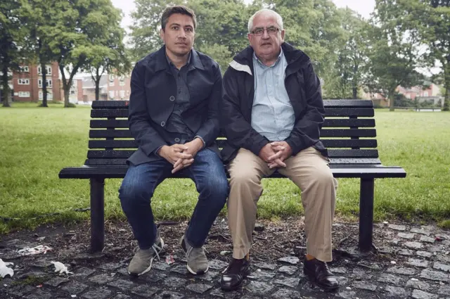 Ijan i njegov otac Don