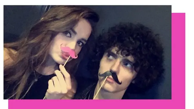 Aimee e seu namorado Sean