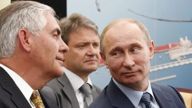 Rex Tillerson e Putin