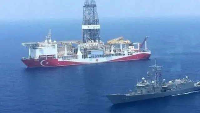 تسبب التنقيب البحري الذي تقوم به تركيا في تصاعدة التوترات