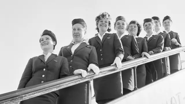 Стюардессы в 1965 году