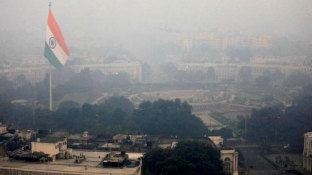 印度，空氣，污染，地球，記者