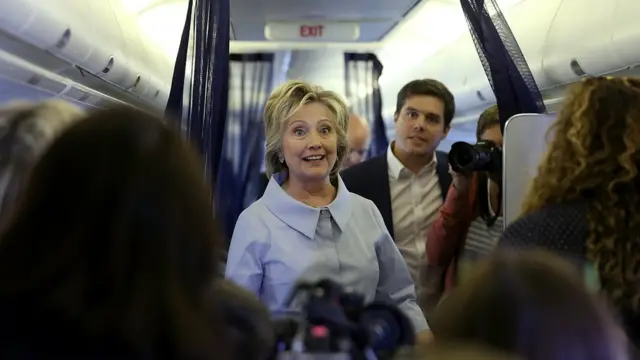 Хиллари Клинтон и журналисты