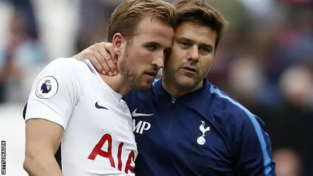 Mauricio Pochettino na Harry Kane