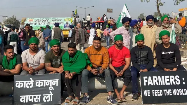 किसानों का प्रदर्शन