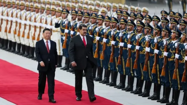 Xi Jinping y Nicolás Maduro