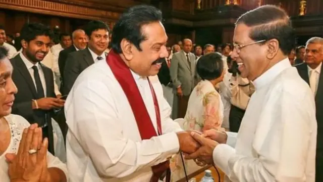 மஹிந்தா ராஜபக்ச மற்றும் சிறிசேன