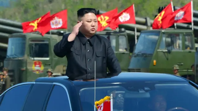 Líder norcoreano Kim Jong Un