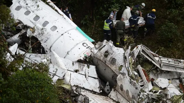 Imágenes del accidente