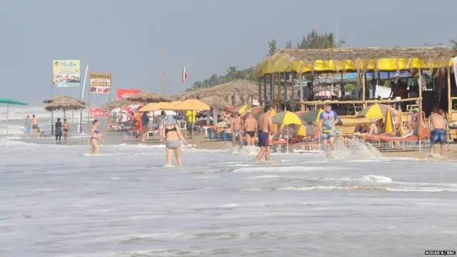 गोव्यातील किनारा