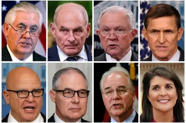 ट्रंप प्रशासन से जुड़े कुछ चेहरे