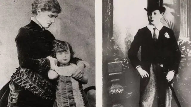 تشرشل في طفولته