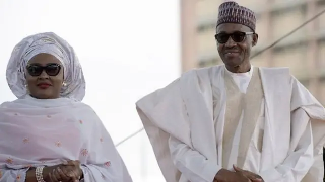Aisha Buhati ati Muhammadu Buhari