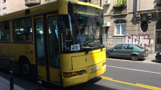 Аутобус у Светогорској