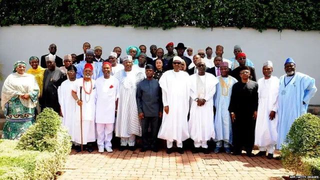 Presido Buhari and im tear rubber ministers for November, 2015