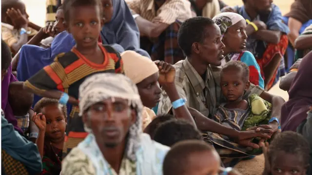 Impunzi mu nkambi ya Dadaab muri Kenya mu 2011