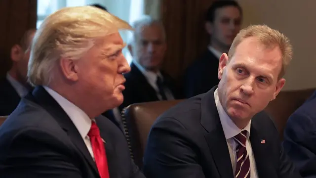 Donald Trump e Patrick Shanahan