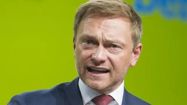 Лидер Свободных демократов Кристиан Линднер