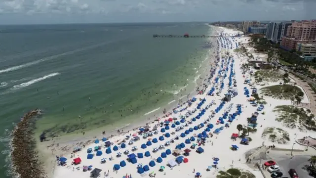 Пляж во Флориде