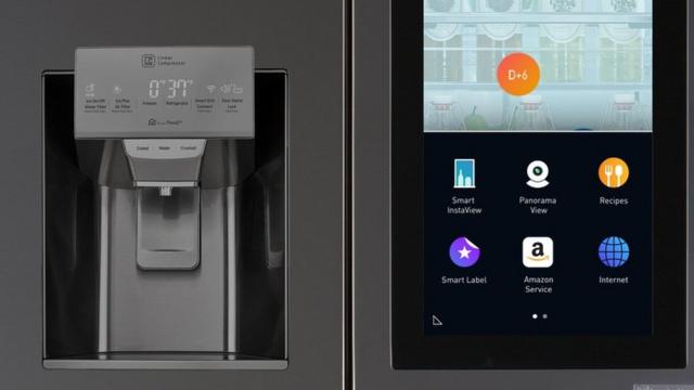 Smart fridge deals alexa