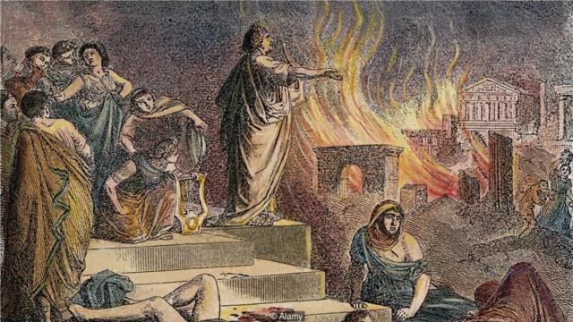 罗马皇帝尼禄是诗人暴君的原型。