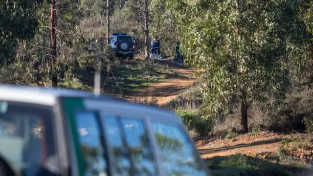 Zona donde se localizó el cuerpo.