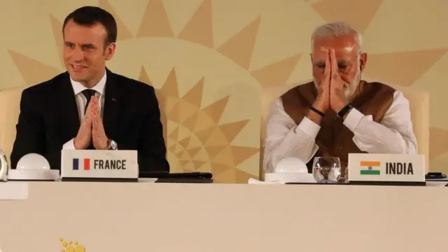 मोदी और मैक्रों