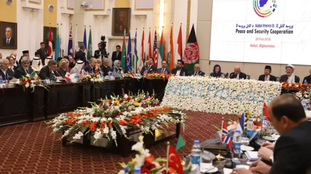 Kabil'de düzenlenen barış konferansı