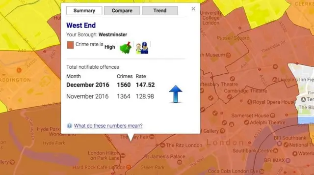 แผนที่อาชญากรรม