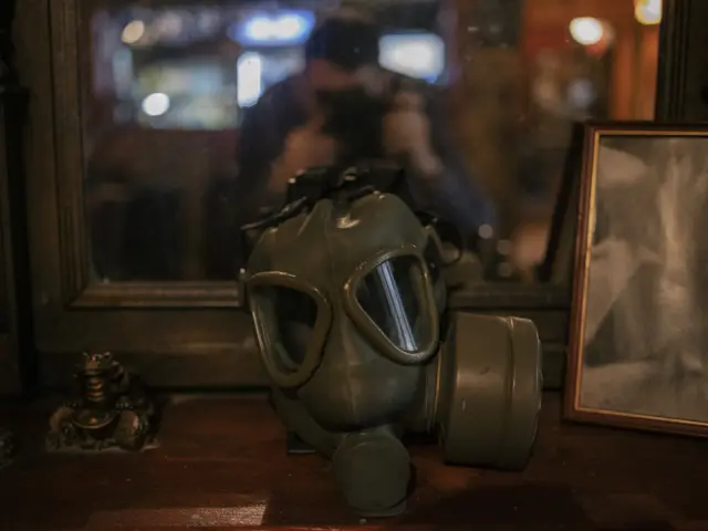 Gas maska kao suvenir