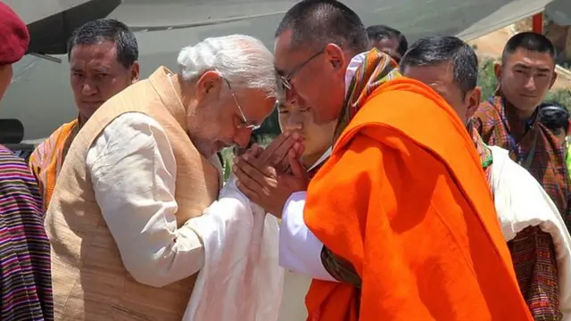 नरेंद्र मोदी और भूटान