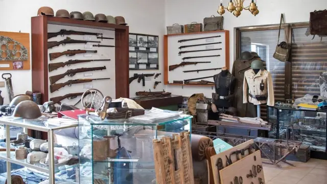 يمكن الحصول على موعد مسبق لرؤية مجموعة تريباليتاكيس التي تحوي أكثر من 40 ألف قطعة أثرية