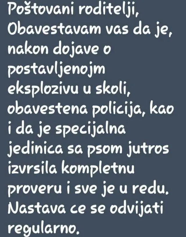jedna od poruka
